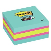 Post it Note 76x76mm 2027-SSAFG GREEN, PINK AND BRIGHT GREEN)