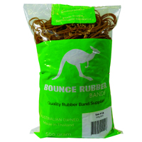 Rubber Bands # 18 bag 500gram RETBAND018N Bounce or Belgrave