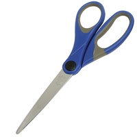 Scissors 182mm Marbig Comfort GRIP BLUE HANDLE 975420 - each 