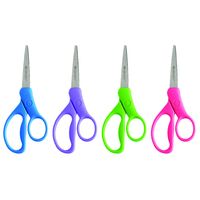 Scissors 152mm Westcott Student 6 Inch Microban Box 30 14432 colours vary and we do not know whats in the box