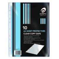 Sheet Protector A4  40 Micron box 100 141765 47975 Olympic