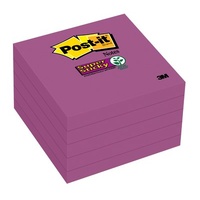 Post It Note  76x 76 654-5SSCG cube Purple notes pads Recycled 70005251205