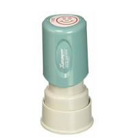 Stamp Smile Face in Red 11303 Xstamper - each 