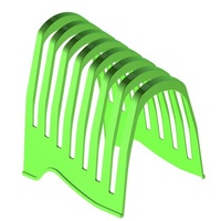 Incline sorter Step Files Italplast Large Plastic I408 Lime