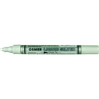 Paint Marker 2.5mm Line Silver Box 12 BROAD 4mm tip Opaque Osmer 2960