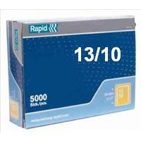 Staples 13/10 5000 Rapid - box 5000  10mm is the leg length and 13 is the guage