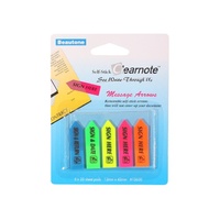 Flags Message Sign Here 12x42mm  Pack 5 Beautone 15630 x125 arrows
