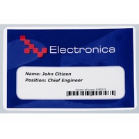Laminating Pouch 64x99mm 125 micron pack 100 key card Gloss Ibico BL125M64x99 589638 