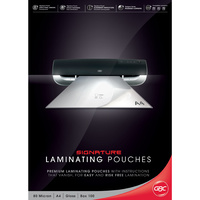Laminating Pouch  A4  80 Micron pack 100 Gloss Ibico BL80MA4