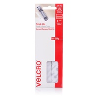Velcro Strip Hook + Loop 20x150mm so a strip adhesive backed Sticky Back 24316
