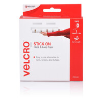 Velcro STRIP hook and loop 19mm X 1.8metre - roll of both hooks and loops 19mm wide strips V20141