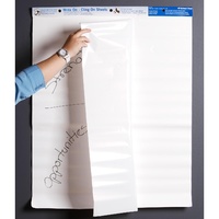 Whiteboard type Cling on Sheets 685x864 Write On Wipe off Avery 930101 - pack 35 