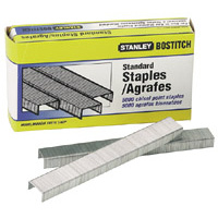 Staples Bostitch 26/6 common std staples box 5000 SBS19 B660 B600 B2000