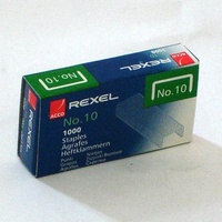 Staples #10 Mini Rexel R06150 - - box 1000 