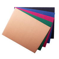 Flute Board Assorted Colours 490 x 630mm Quill Pack 25 BFLUTEA 280G 500x630