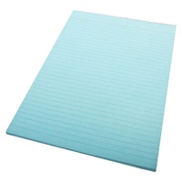 Pads Office A4 Ruled Bank Quill Blue x10 #01013
