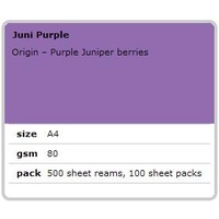 Copypaper OPTIX A4 80gsm Juni Purple - pack 100 