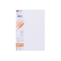 Paper A4 Quill Linen Bond Pack 100 90gsm