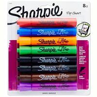 Flipchart Marker Sharpie pack 8 #S22478 assorted 22478