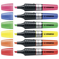 Highlighter Stabilo Luminator pack 6 colours