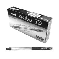 Pens Uniball SG100 Lakubo Fine 0.7mm Black Box 12 SG100FBK BP Ballpoint  