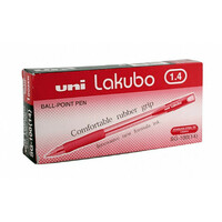 Pens Uniball SG100 Lakubo Broad Red 1.4mm box 12 SG100BR BP Ballpoint