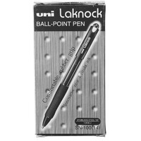 Pens Uniball SN100B BP RT Laknock 1.4mm Broad Black Box 12 SN100BBK 