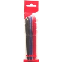 Pens Uniball UM170 1x Black 1x Blue Bonus 1x Red Pack 3 