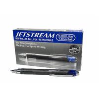 Pens Uniball SXN210 Jetstream RT Rollerball 1.0mm Blue Box 12