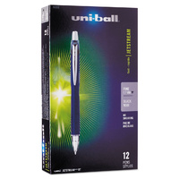 Pens Uniball SXN217 Jetstream 0.7mm Black Box 12 Retractable Rollerball RT RB SXN217BK