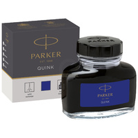 Pen Parker Fountain Pen Ink 57ml Bottle Blue Permanent