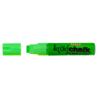 Liquid Chalk Dry Wipe 15mm Green Markers Texta Jumbo Card of 1 0388050