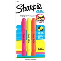 Highlighter Sharpie Gel Assorted pack 3 