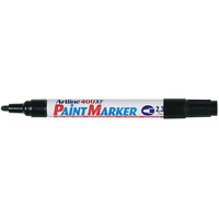 Paint Marker 2.3mm Line Artline 400 Bullet Point Black Box 12