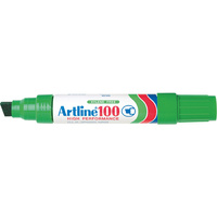 Marker Artline 100 Broad Tip Green box 6 Australia