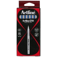 Pen Artline  210 Fineliner 0.6 Medium Blue Box 12