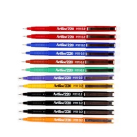 Pen Artline  220 0.2 Superfine Assorted Box 12