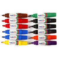 Marker Artline  50 Chisel Point Asst Box 12 105041 permanent