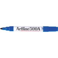 Marker Whiteboard Artline  500A Bullet Tip Blue Box 12 #150003