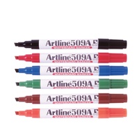 Whiteboard Marker Artline 509A Chisel tip Box 12 Assorted 