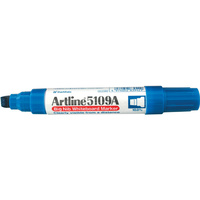 Whiteboard Marker Artline 5109 Blue Big Nib 10mm Chisel 159003 5109A