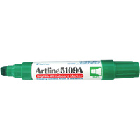 Whiteboard Marker Artline 5109 Green Big Nib 10mm Chisel 
