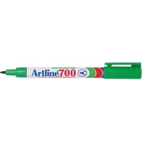 Marker Artline 700 0.7mm Green Extra Fine Point Box 12