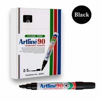 Marker Artline  90 Permanent chisel Black Box 12 #109001