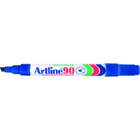 Marker Artline  90 Permanent chisel Blue Box 12 #109003
