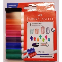 Whiteboard Markers Connector 8 Faber 159208 - pack 8 671592082