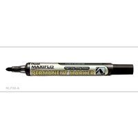 Markers Pentel NLF50A Perm Bullet Black Box 12 Maxiflow 