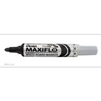 Whiteboard Marker MWL5-A Black box 12 Pentel Maxiflow Bullet Point