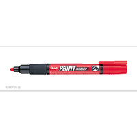 Paint Marker 3.0mm Pentel Red Box 12 MMP20B