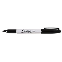 Marker Sharpie Perm Fine  Black Blister Card #30101